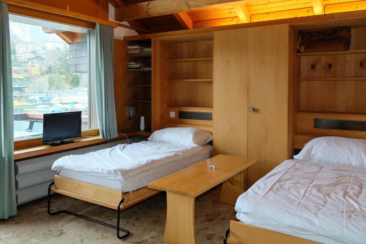 Seewohnung 1 Spiez Exterior foto