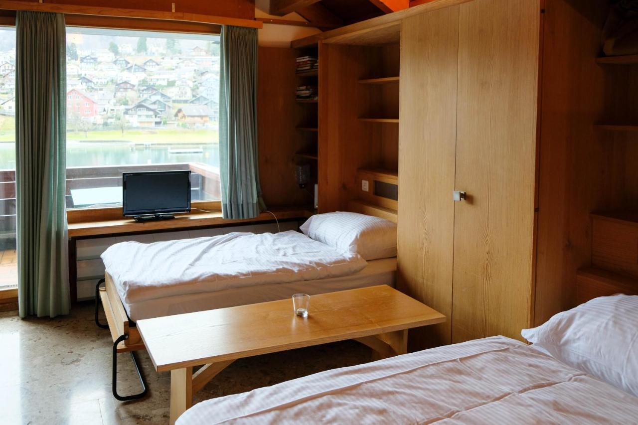 Seewohnung 1 Spiez Exterior foto