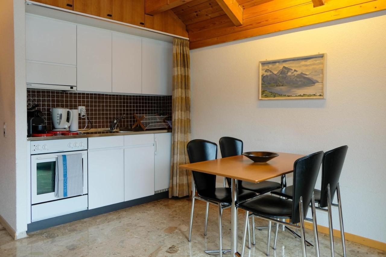Seewohnung 1 Spiez Exterior foto